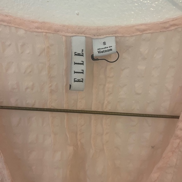 NWOT sheer ELLE blouse - Picture 4 of 5